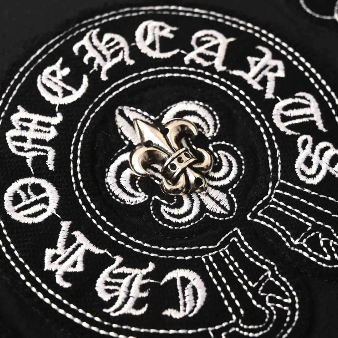 150 CHROME HEARTS/ T Original 100% ➕ ➕3D ➕ ：Black White Size：S-XL